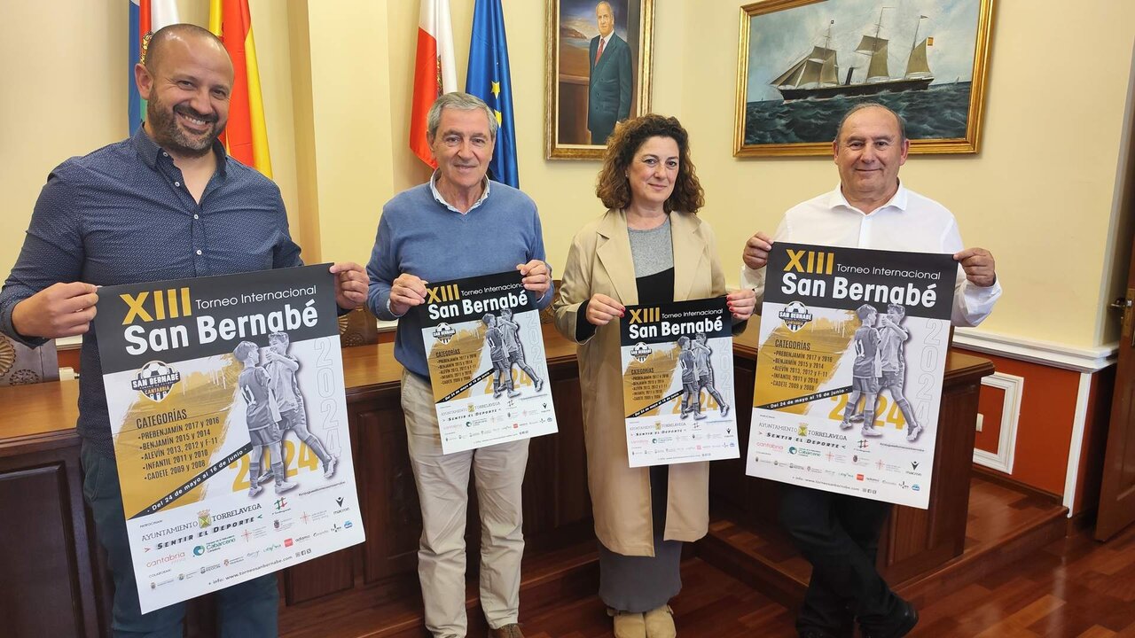 Presentación Suances como sede del Torneo Internacional San Bernabé de ´futbol