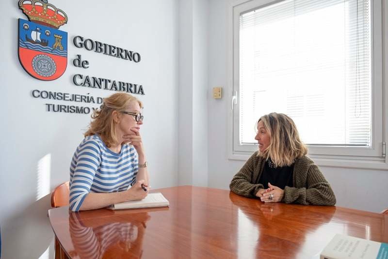 07/06/2024 10:00 horas. Despacho de la consejera
a consejera de Cultura, Turismo y Deporte, Eva Guillermina Fernández, se reúne con la Asociación de Guías Oficiales de Turismo de Cantabria (APIT CANTABRIA).