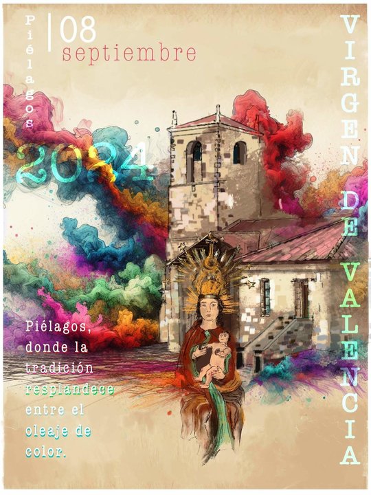 CARTEL GANADOR CONCURSO VIRGEN VALENCIA 2024