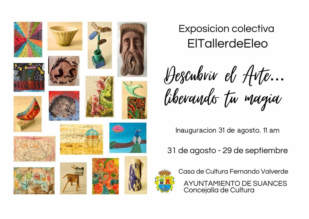 Cartel Exposición Taller de Eleo