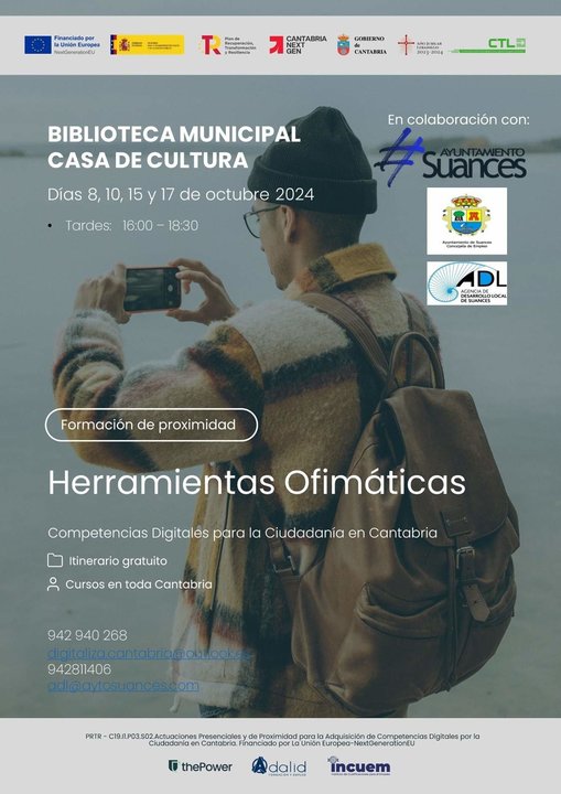 Cartel Curso ADL Herramientas Ofimáticas