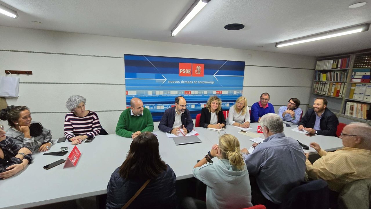 La Comisión Ejecutiva Municipal Socialista de Torrelavega