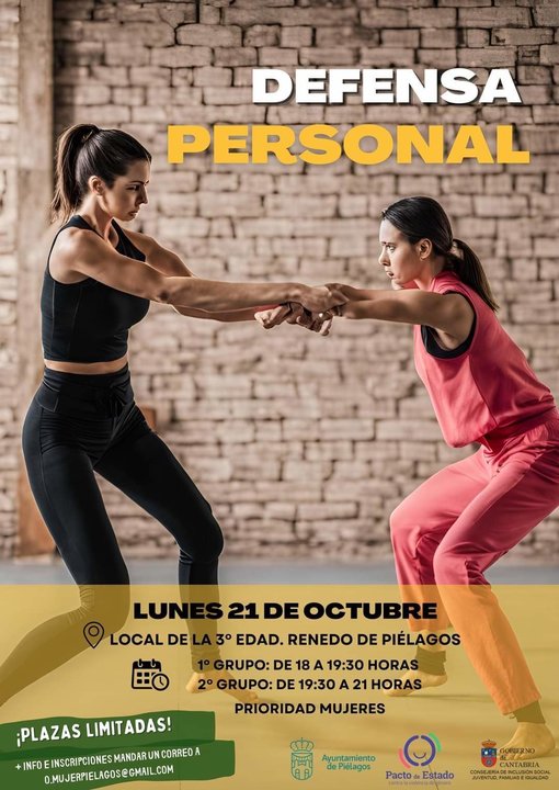 CURSO DEFENSA PERSONAL AYTO PIÉLAGOS