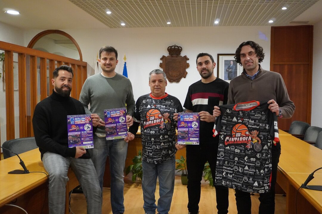 Soberón, Hoz y Organizadores del club BSR Cantabria